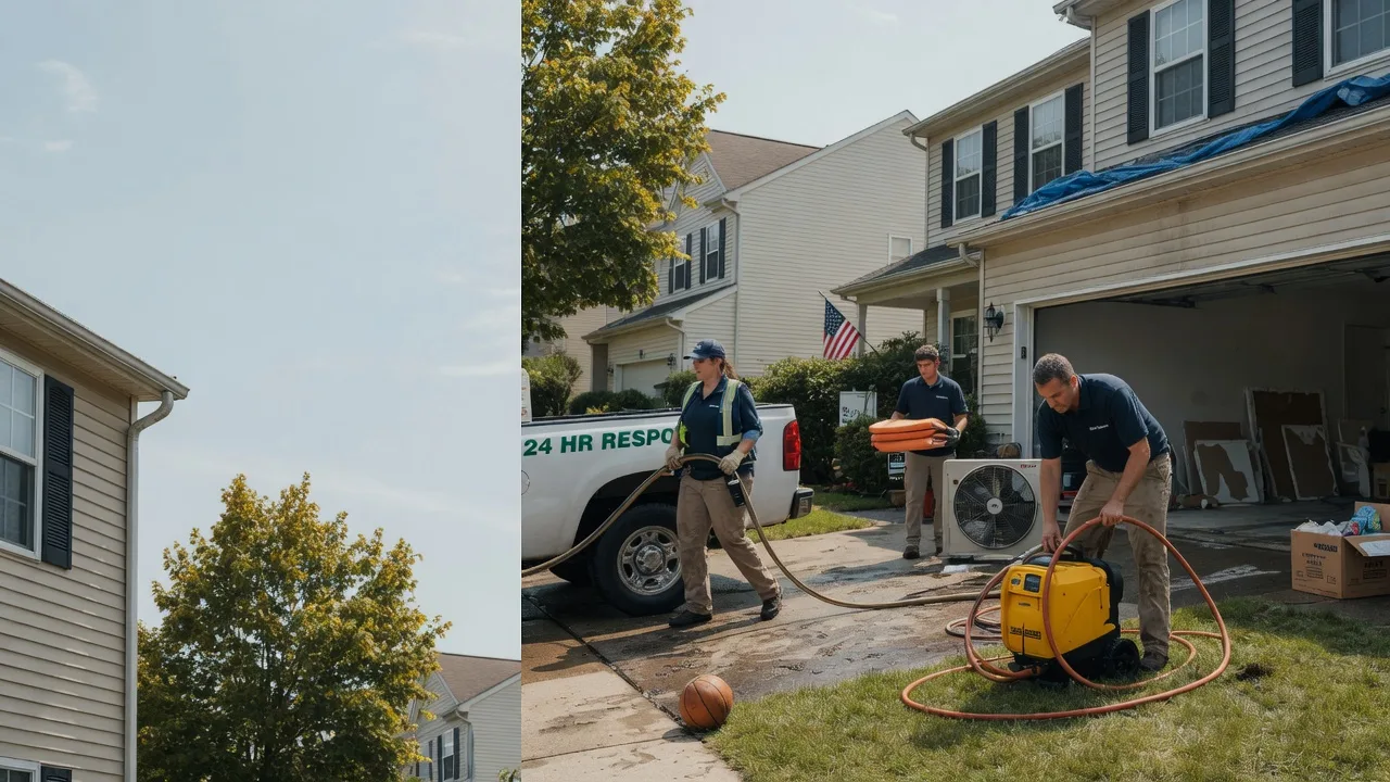 Emergency Water Damage Restoration in Woodbury, PA near me